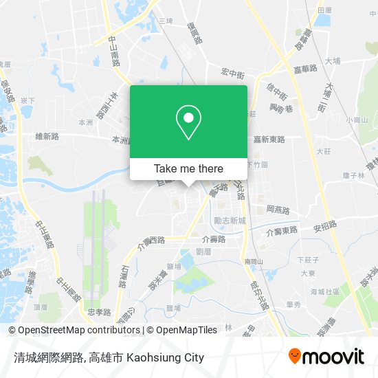 清城網際網路 map