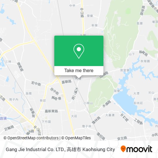 Gang Jie Industrial Co. LTD. map