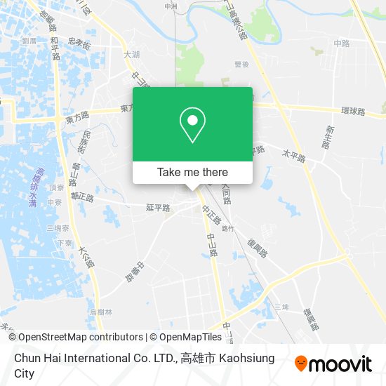 Chun Hai International Co. LTD. map