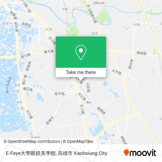 E-Feye大學眼鏡美學館地圖
