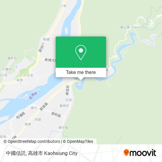 中國信託 map