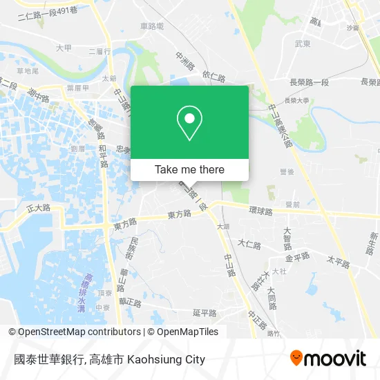 國泰世華銀行 map
