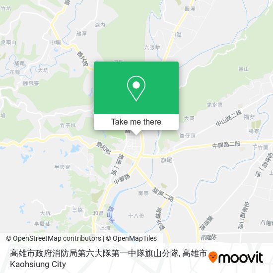 高雄市政府消防局第六大隊第一中隊旗山分隊 map
