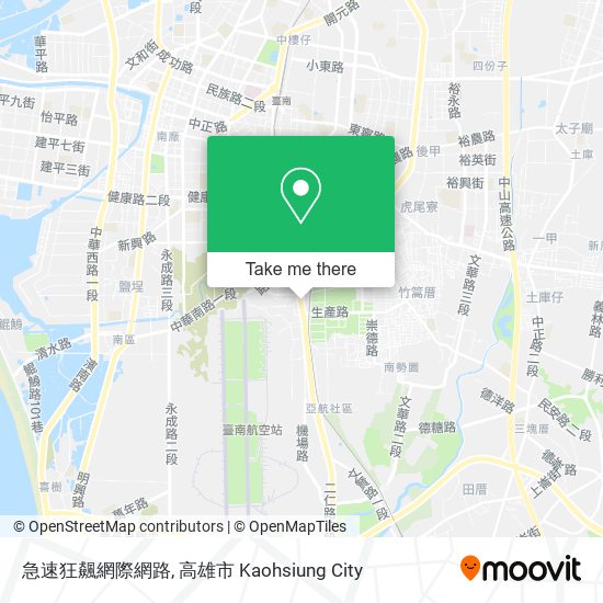 急速狂飆網際網路 map