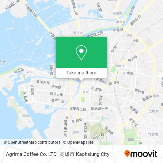Agrima Coffee Co. LTD. map