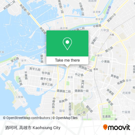 酒呵呵 map