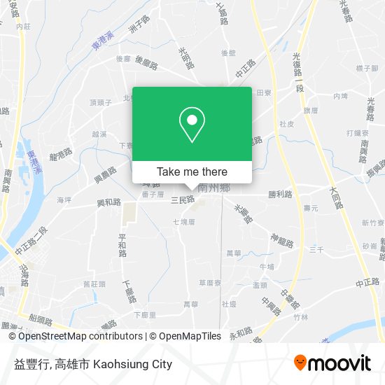 益豐行 map