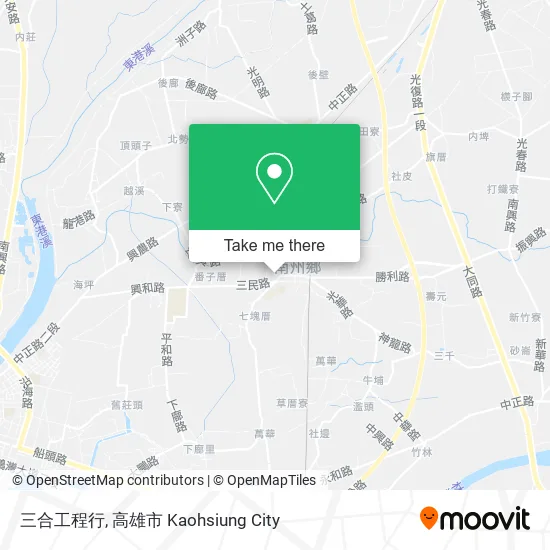 三合工程行 map