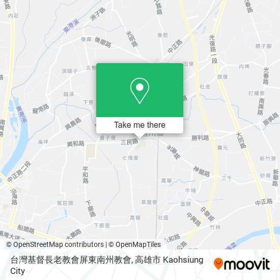 台灣基督長老教會屏東南州教會 map