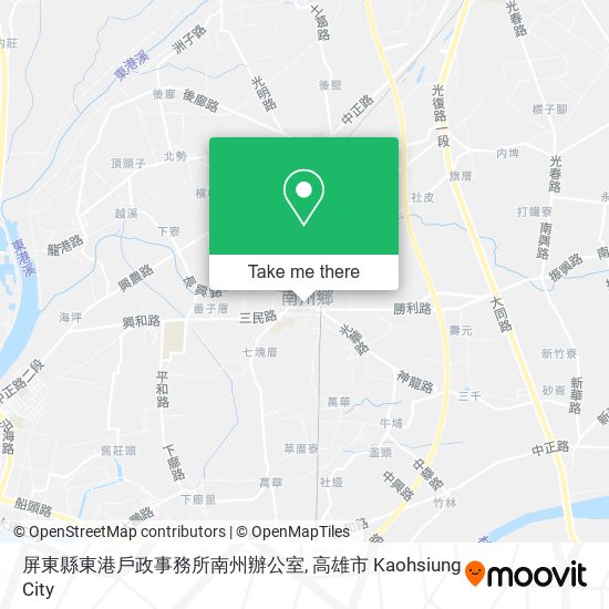 屏東縣東港戶政事務所南州辦公室 map