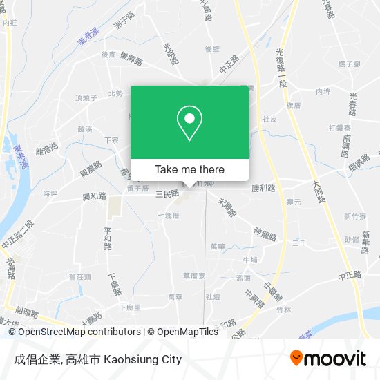 成倡企業 map