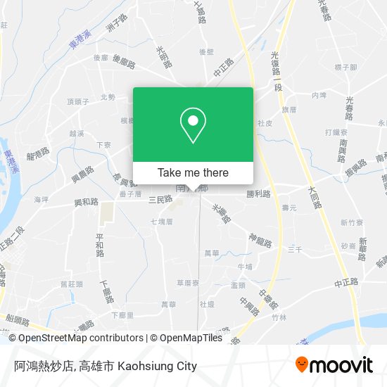 阿鴻熱炒店 map