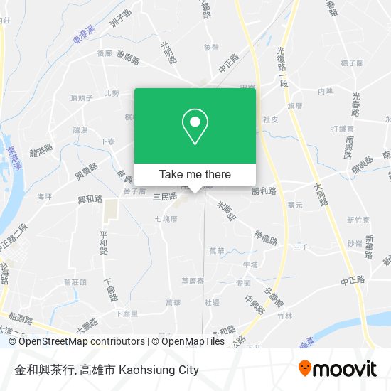 金和興茶行 map