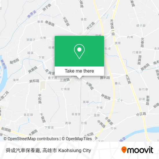 舜成汽車保養廠 map