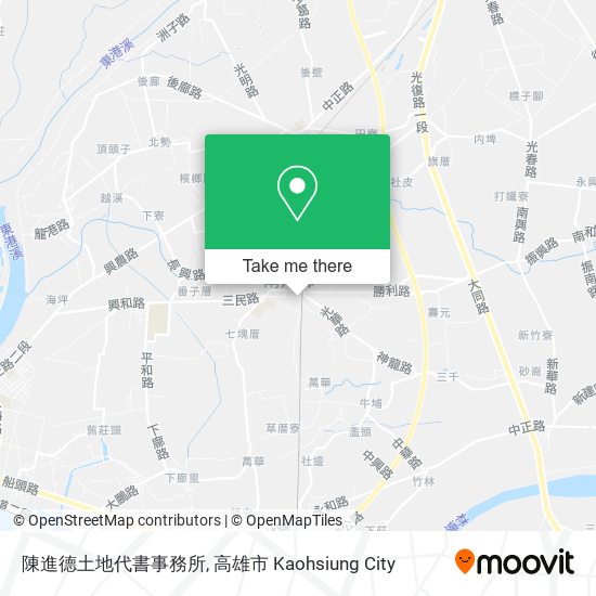陳進德土地代書事務所地圖