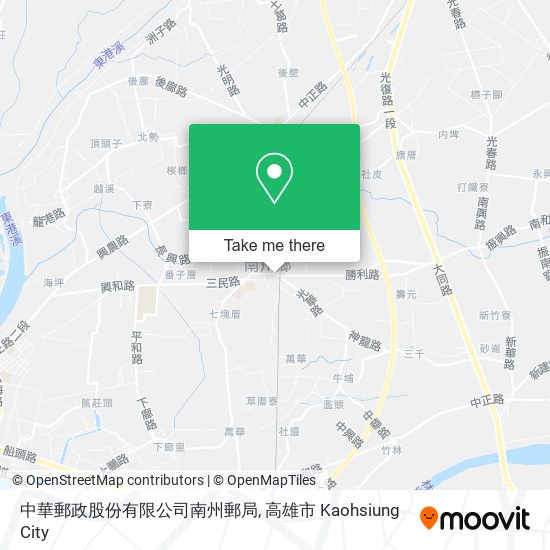 中華郵政股份有限公司南州郵局 map