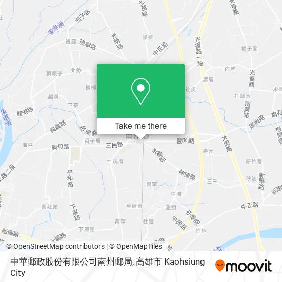 中華郵政股份有限公司南州郵局 map