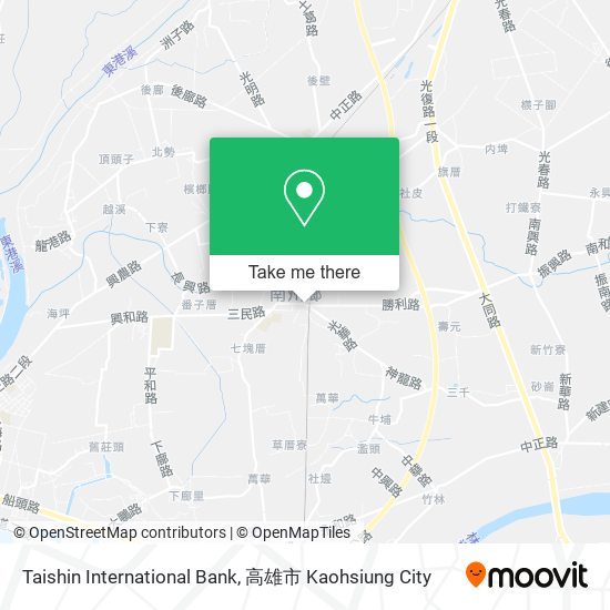 Taishin International Bank map