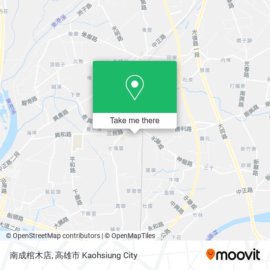 南成棺木店 map
