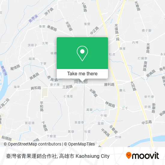 臺灣省青果運銷合作社 map