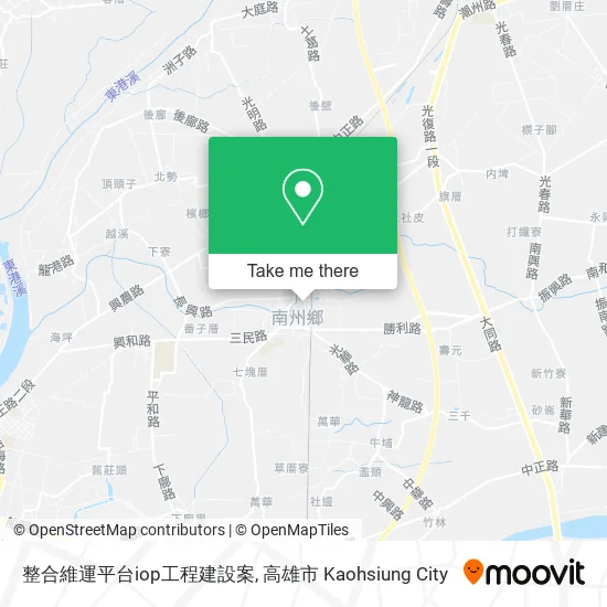 整合維運平台iop工程建設案 map