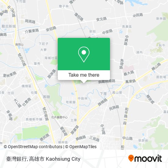 臺灣銀行 map