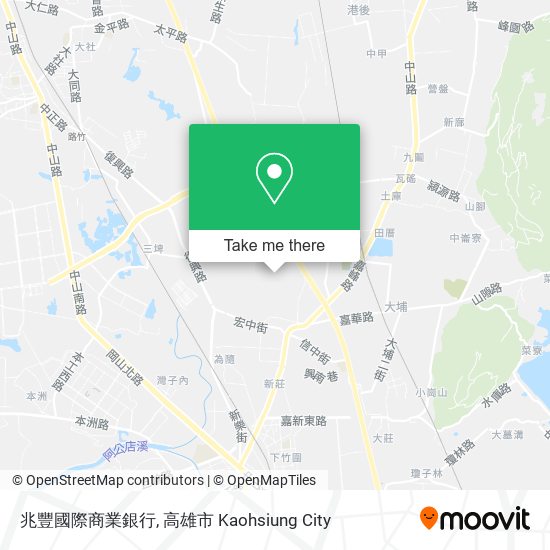 兆豐國際商業銀行 map