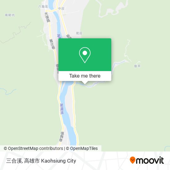 三合溪地圖