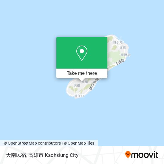 天南民宿 map
