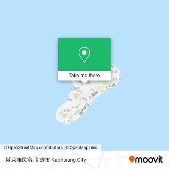 閣萊雅民宿 map