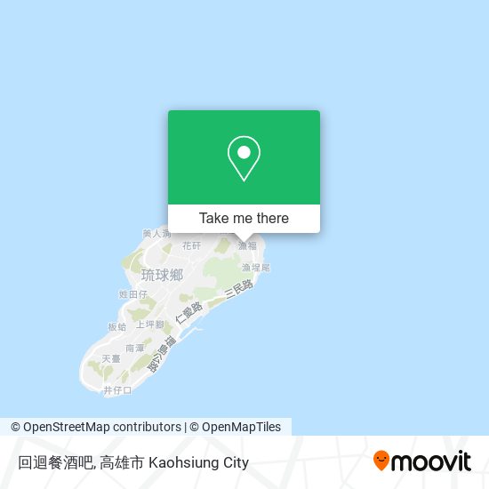 回迴餐酒吧 map