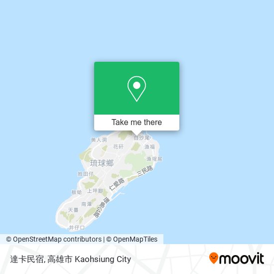 達卡民宿 map