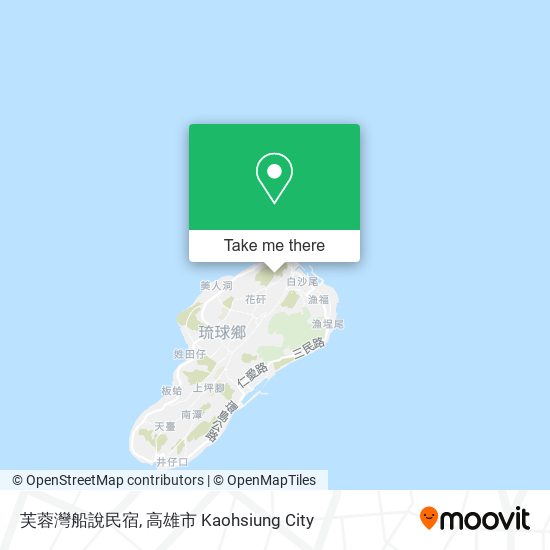 芙蓉灣船說民宿 map