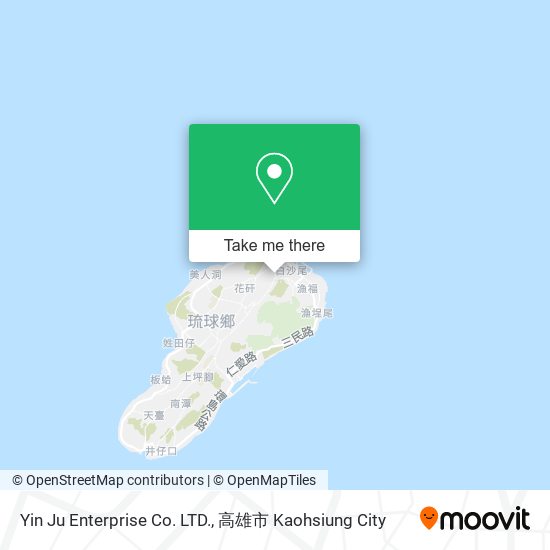 Yin Ju Enterprise Co. LTD.地圖
