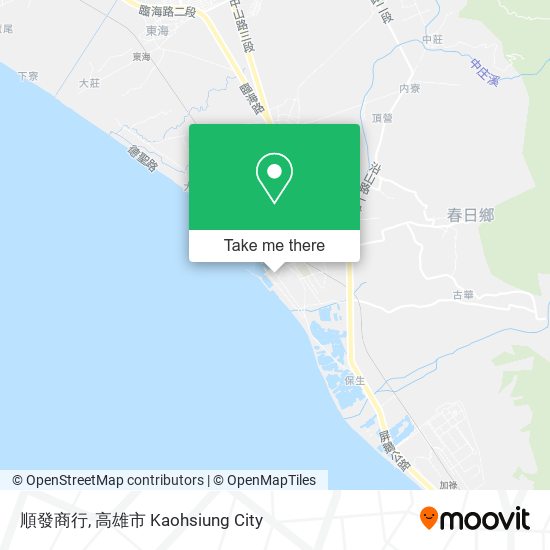 順發商行 map