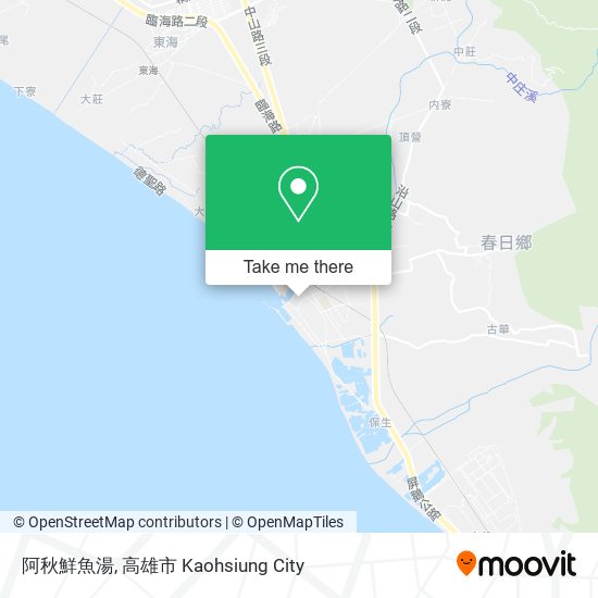 阿秋鮮魚湯地圖