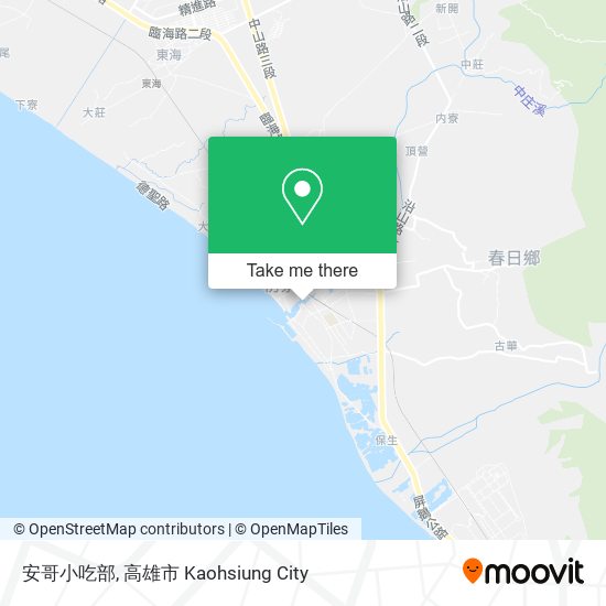 安哥小吃部地圖