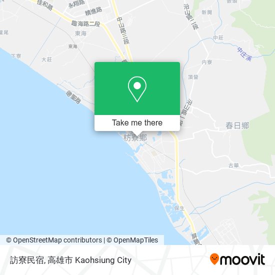訪寮民宿 map