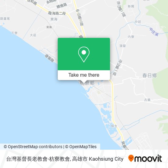 台灣基督長老教會-枋寮教會 map