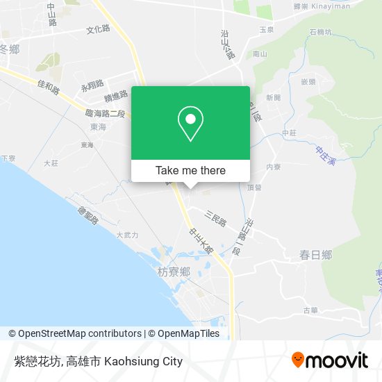 紫戀花坊 map