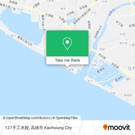 127手工水餃地圖