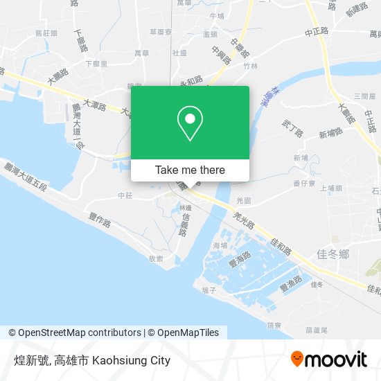 煌新號 map