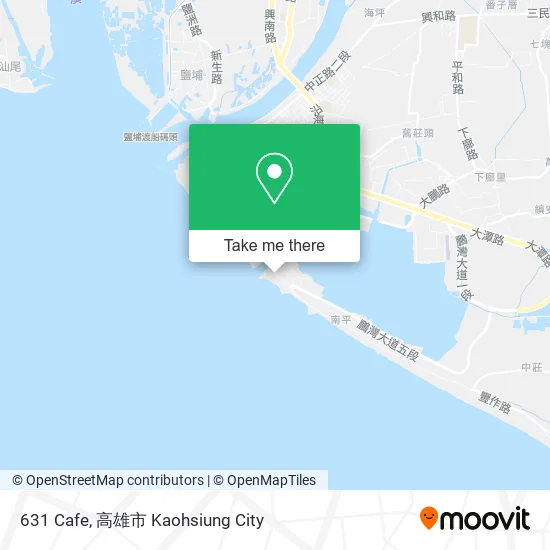 631 Cafe map
