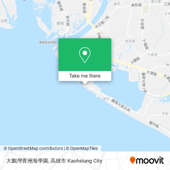 大鵬灣青洲海學園 map