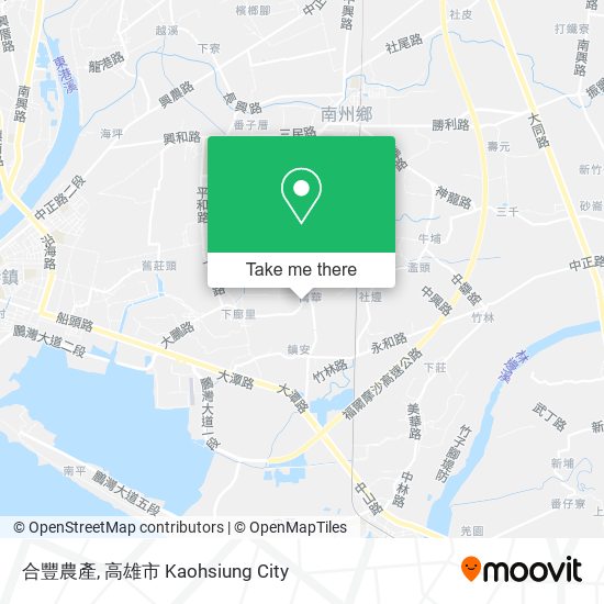 合豐農產地圖