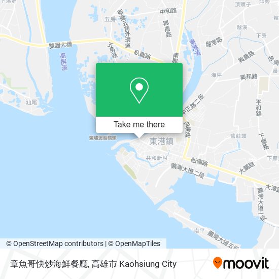 章魚哥快炒海鮮餐廳地圖