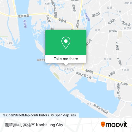 麗華壽司地圖