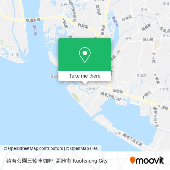 鎮海公園三輪車咖啡地圖