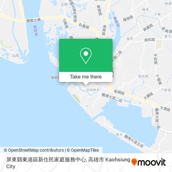 屏東縣東港區新住民家庭服務中心 map