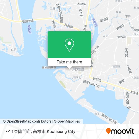7-11東隆門市 map